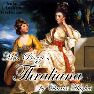 Mrs. Piozzi's Thraliana - Charles HUGHES Listen Free Audiobook MP3 📙 Free Audiobook Websites